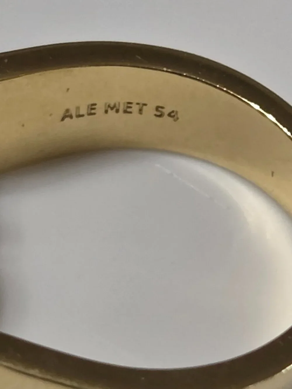 Authentic Pandora Mom Signet Ring